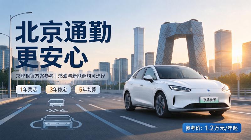 2026年京牌租赁业务办理现场